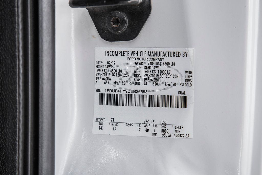 2012 Ford Super Duty F-450 DRW Cab-Chassis F-450 REG CAB 4X4 LANDSCAPE DUMP  - 15607524 - 36