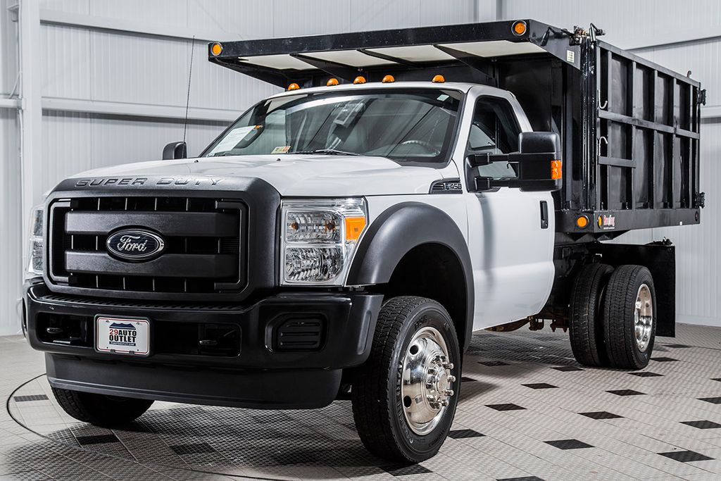 2012 Ford Super Duty F-450 DRW Cab-Chassis F-450 REG CAB 4X4 LANDSCAPE DUMP  - 15607524 - 3