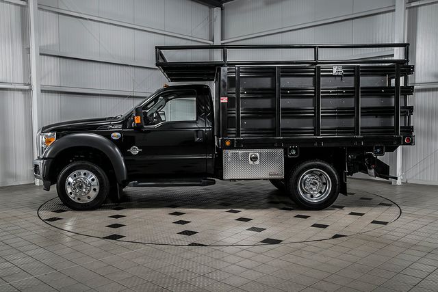 2012 Ford Super Duty F-450 DRW Cab-Chassis F450 REG CAB XL * 6.7 POWERSTROKE * 10' STAKE BODY * 1 OWNER - 16588093 - 3