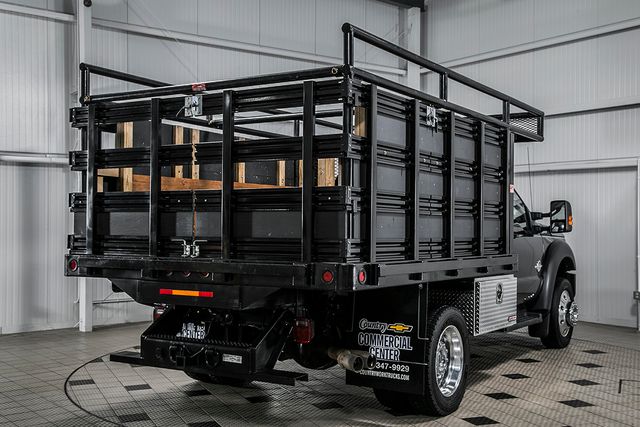 2012 Ford Super Duty F-450 DRW Cab-Chassis F450 REG CAB XL * 6.7 POWERSTROKE * 10' STAKE BODY * 1 OWNER - 16588093 - 5