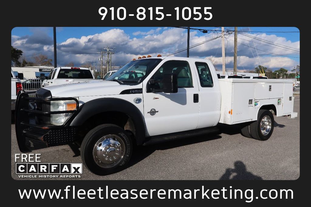 2012 Ford Super Duty F-450 DRW Cab-Chassis F450SD 2WD Supercab 10' Utility Diesel - 22288634 - 0