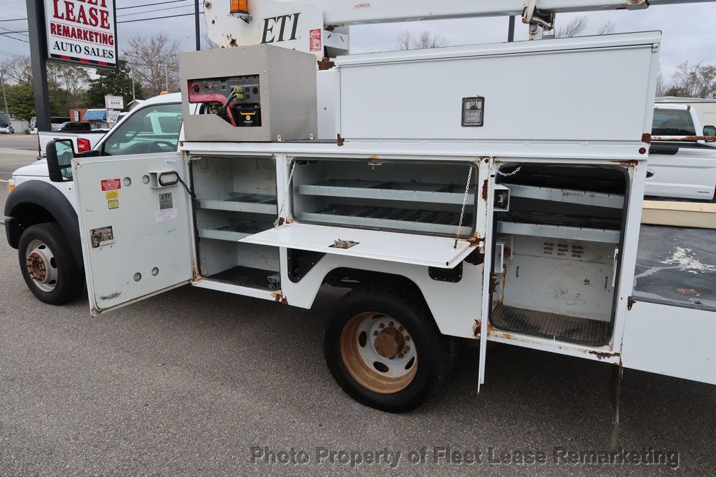 2012 Ford Super Duty F-450 DRW Cab-Chassis F450SD 4WD Reg Cab Utility Bucket - 22728415 - 14