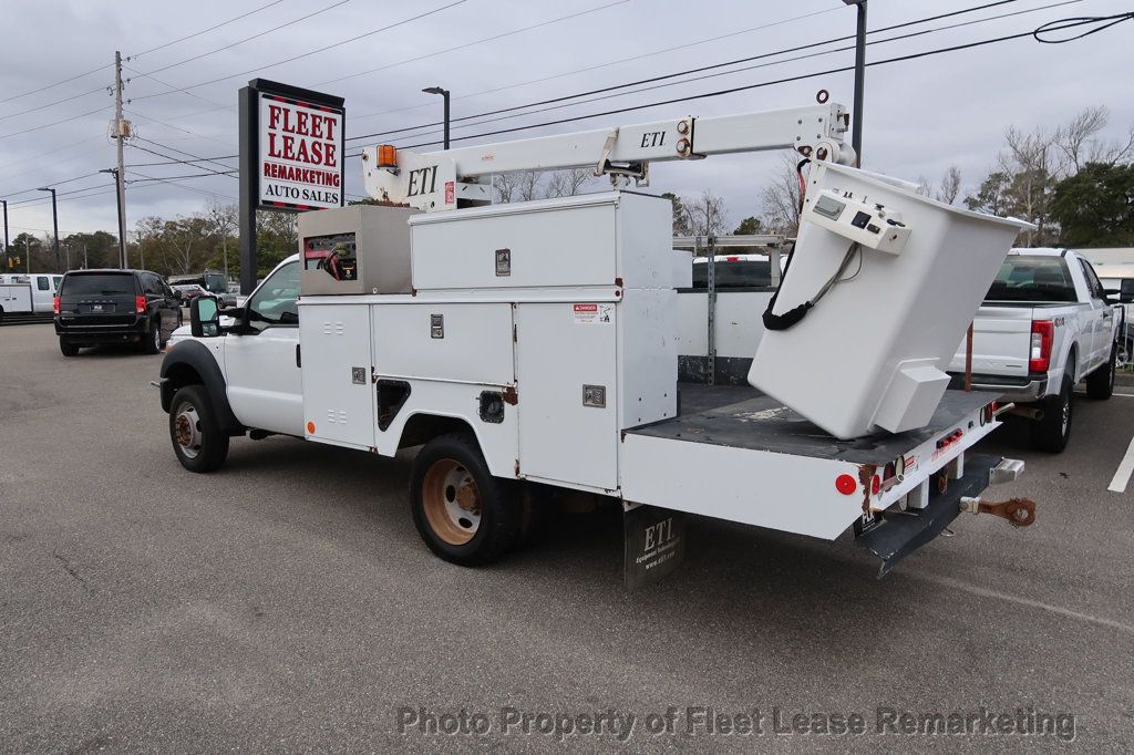 2012 Ford Super Duty F-450 DRW Cab-Chassis F450SD 4WD Reg Cab Utility Bucket - 22728415 - 2