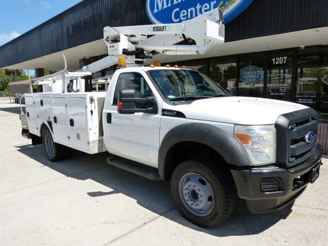 2012 Ford Super Duty F-550 DRW 6.8L V10 GAS*XL*2WD*REG CAB*37FT. PLATFORM HEIGHT "ALTEC" BUCKET - 23008067 - 5