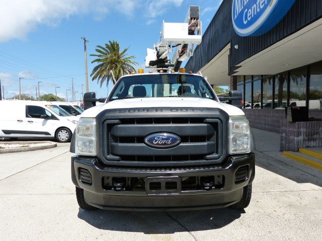 2012 Ford Super Duty F-550 DRW 6.8L V10 GAS*XL*2WD*REG CAB*37FT. PLATFORM HEIGHT "ALTEC" BUCKET - 23008067 - 6