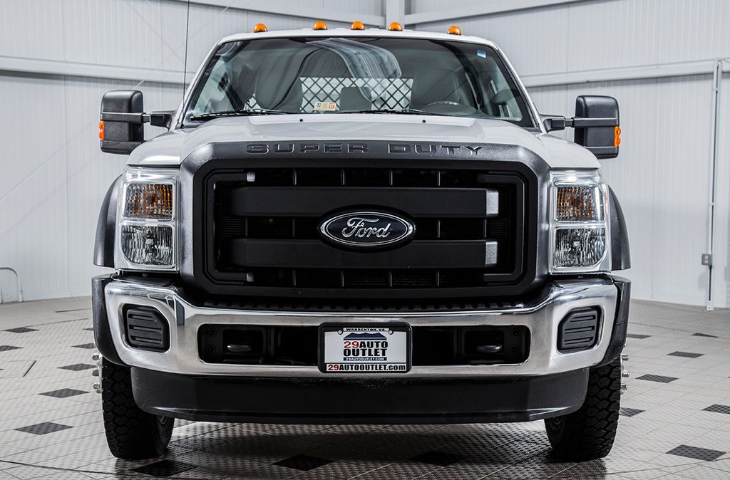 2012 Ford Super Duty F-550 DRW F-550 CREW CAB 4X4 FLAT BED - 15537887 - 1