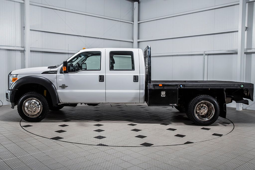 2012 Ford Super Duty F-550 DRW F-550 CREW CAB 4X4 FLAT BED - 15537887 - 3