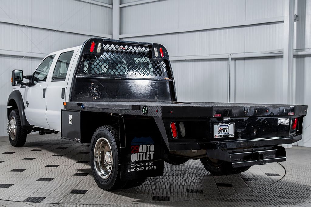 2012 Ford Super Duty F-550 DRW F-550 CREW CAB 4X4 FLAT BED - 15537887 - 4