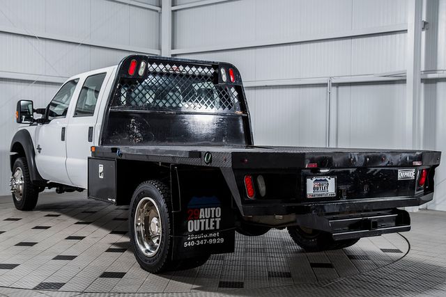 2012 Ford Super Duty F-550 DRW F-550 CREW CAB 4X4 FLAT BED - 15537887 - 4