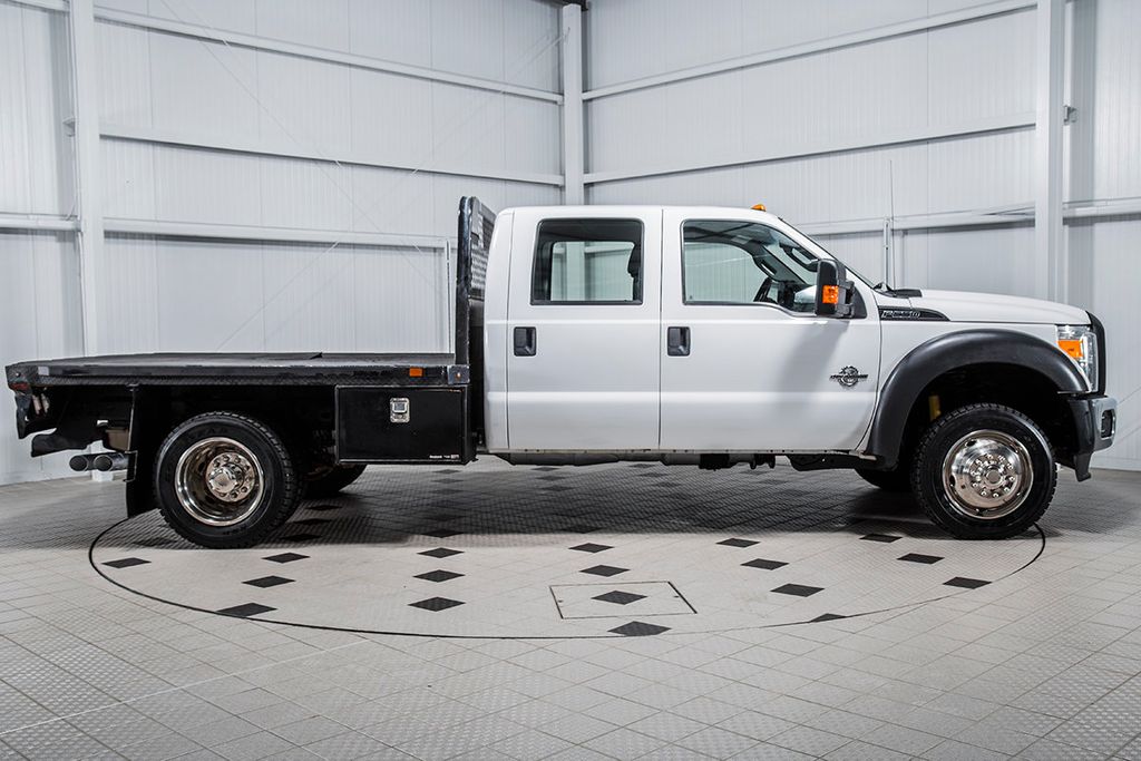 2012 Ford Super Duty F-550 DRW F-550 CREW CAB 4X4 FLAT BED - 15537887 - 6