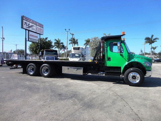 2012 Freightliner BUSINESS CLASS M2 28FT 15 TON ROLLBACK INDUSTRIAL JERRDAN.. TANDEM AXLE.. - 20571511 - 3