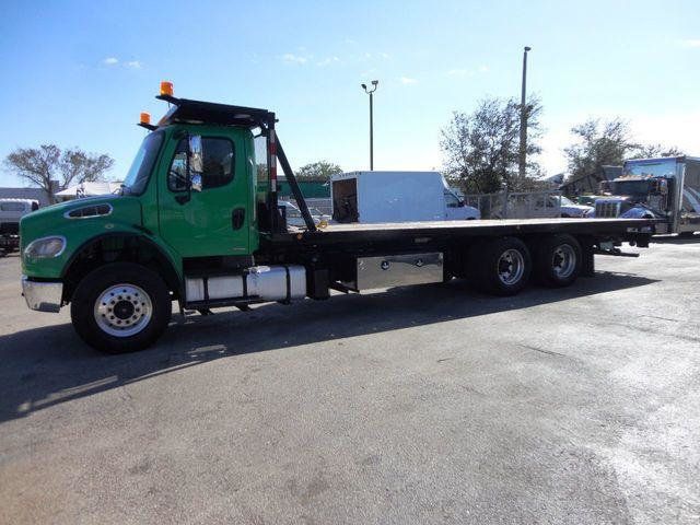 2012 Freightliner BUSINESS CLASS M2 28FT 15 TON ROLLBACK INDUSTRIAL JERRDAN.. TANDEM AXLE.. - 20571511 - 7