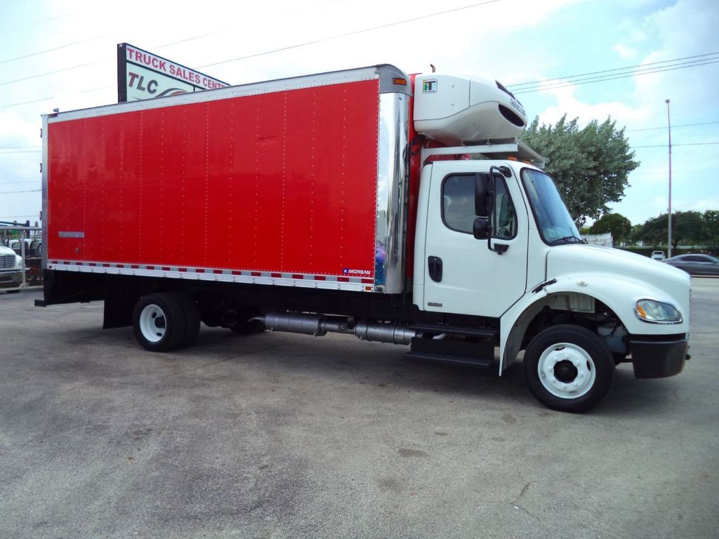 2012 Freightliner BUSINESS CLASS M2 106 20FT REFRIGERATED BOX TRUCK. THERMO KING T680R WHISPER - 22025623 - 1
