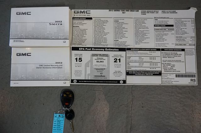 2012 GMC Sierra 1500 *Sierra 1500 SLT* *Crew Cab 4WD* *West Coast Truck* *Rust-Free* - 23082282 - 79