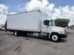 2012 HINO 268A 24FT DRY BOX TRUCK. CARGO TRUCK. RAIL GATE UNDER CDL - 21469750 - 1