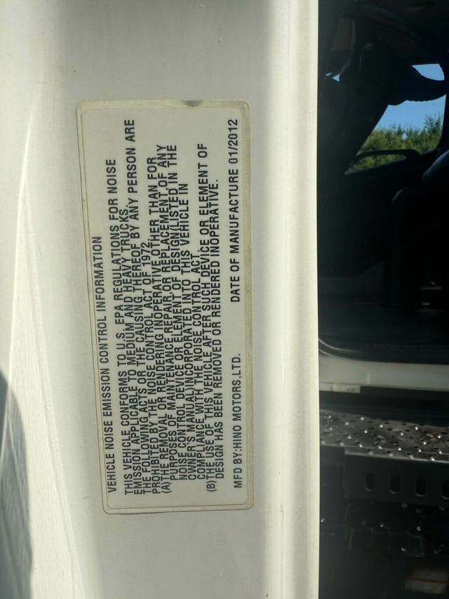 2012 HINO 338 CAB N CHASSIS READY TO WORK MANY OTHERS IN STOCK FINANCING AVAILABLE - 22881531 - 29