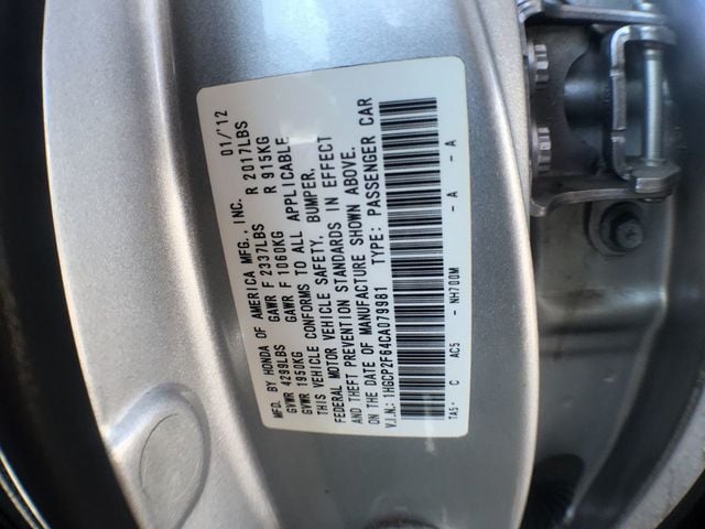 2012 Honda Accord Sedan 4dr I4 Automatic SE - 22599667 - 21