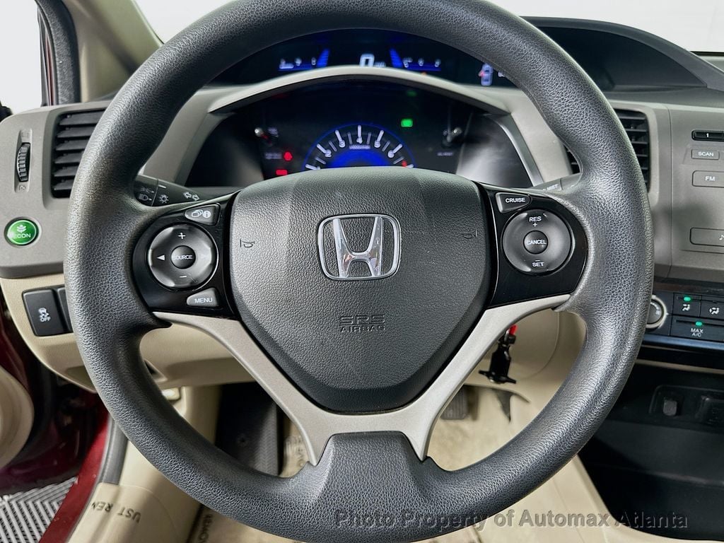 2012 Honda Civic LX - 22545017 - 10