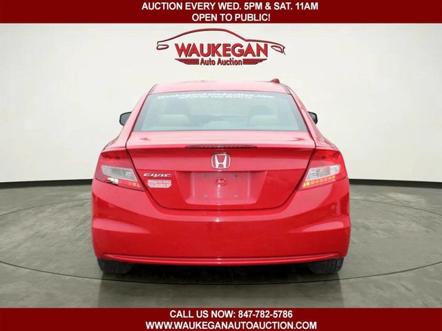 2012 Honda Civic Coupe 2dr Automatic EX - 22989546 - 4