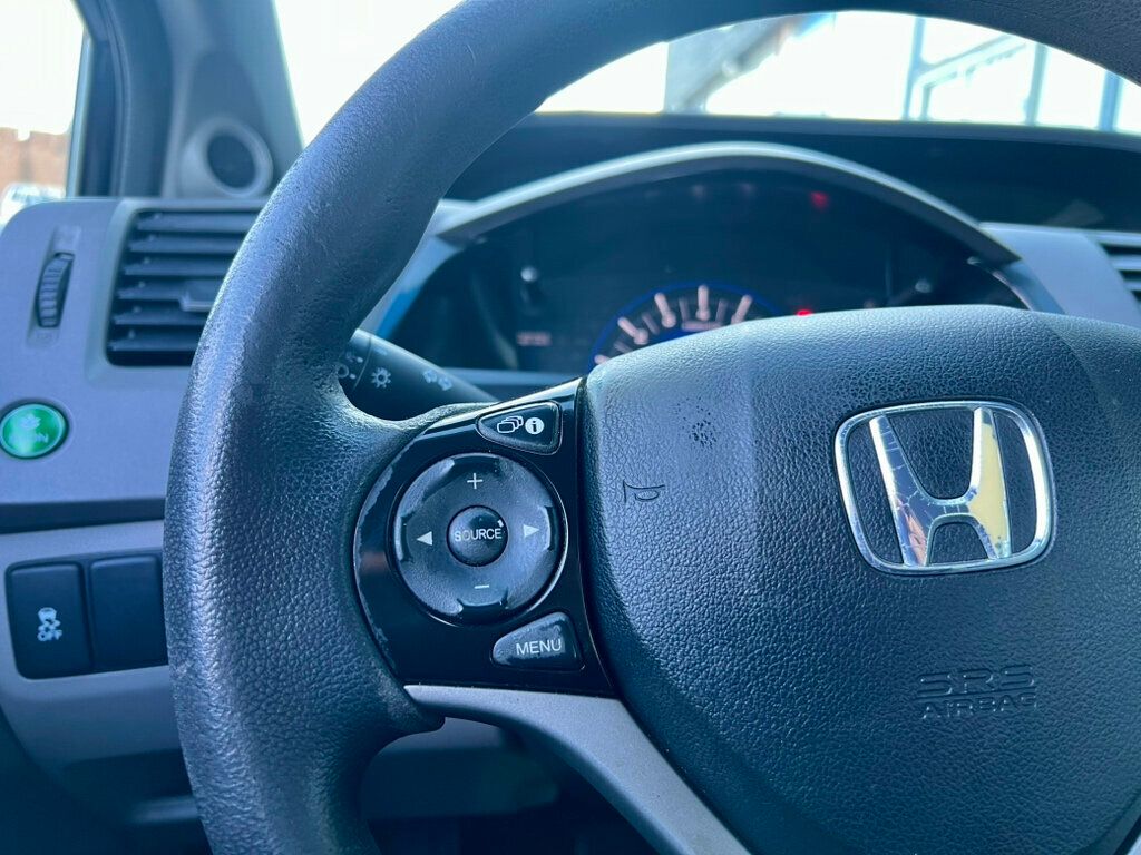 2012 Honda Civic Coupe 2dr Automatic LX - 22992084 - 14