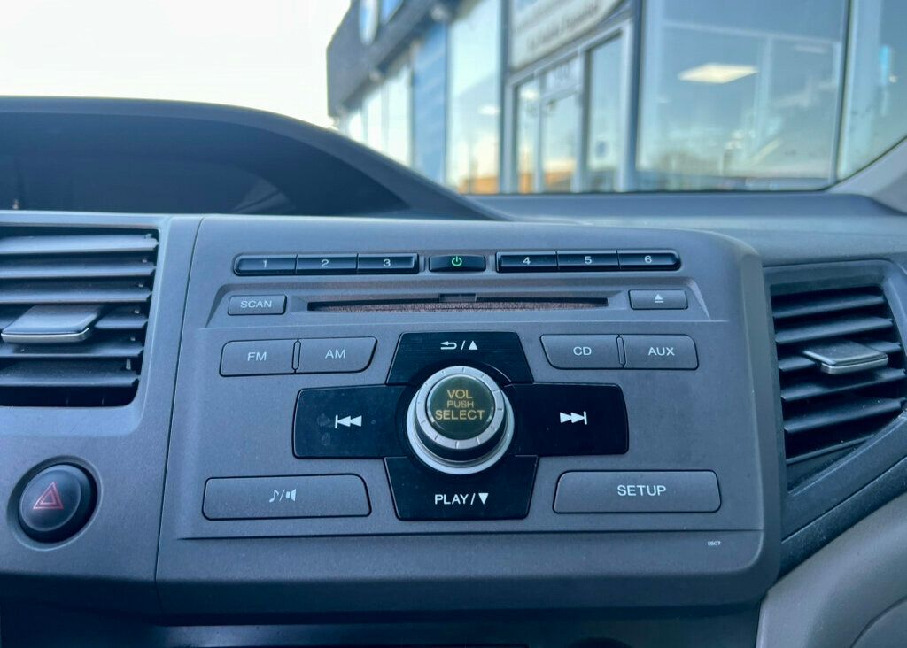 2012 Honda Civic Coupe 2dr Automatic LX - 22992084 - 19