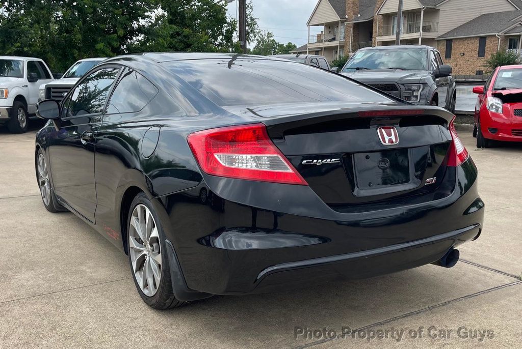 2012 Honda Civic Coupe 2dr Manual Si w/Summer Tires - 22432324 - 8