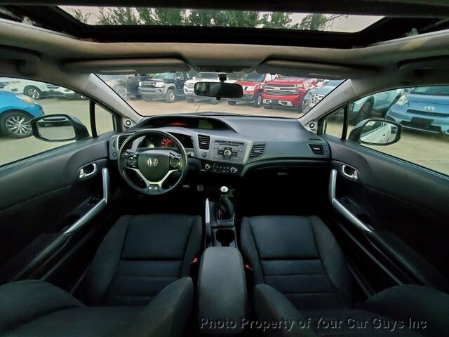 2012 Honda Civic Coupe 2dr Manual Si w/Summer Tires - 22912581 - 25