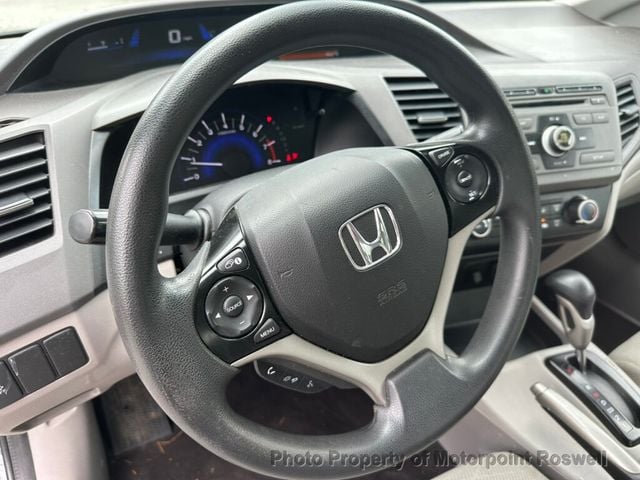 2012 Honda Civic Sedan 4dr Automatic CNG - 23027657 - 13