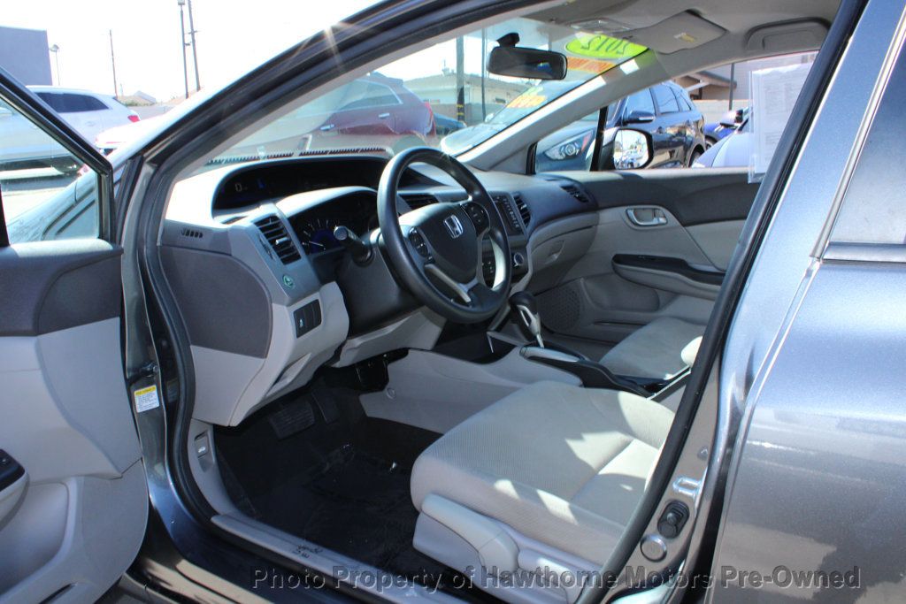 2012 Honda Civic Sedan 4dr Automatic CNG - 22977489 - 13