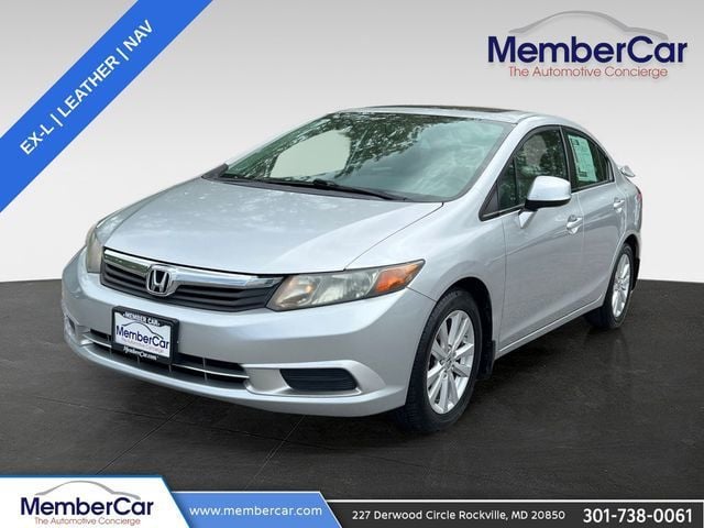 2012 Honda Civic Sedan 4dr Automatic EX-L w/Navi - 23024101 - 0