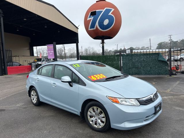 2012 Honda Civic Sedan 4dr Automatic LX - 22996037 - 0