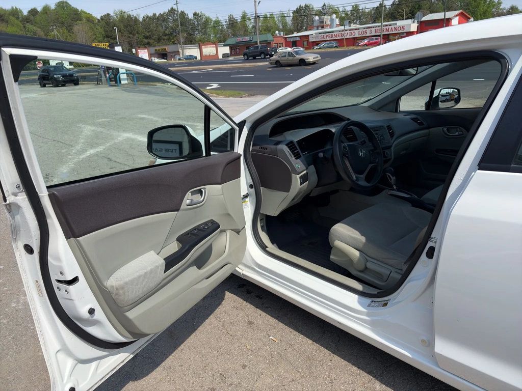 2012 Honda Civic Sedan 4dr Automatic LX - 23041535 - 19