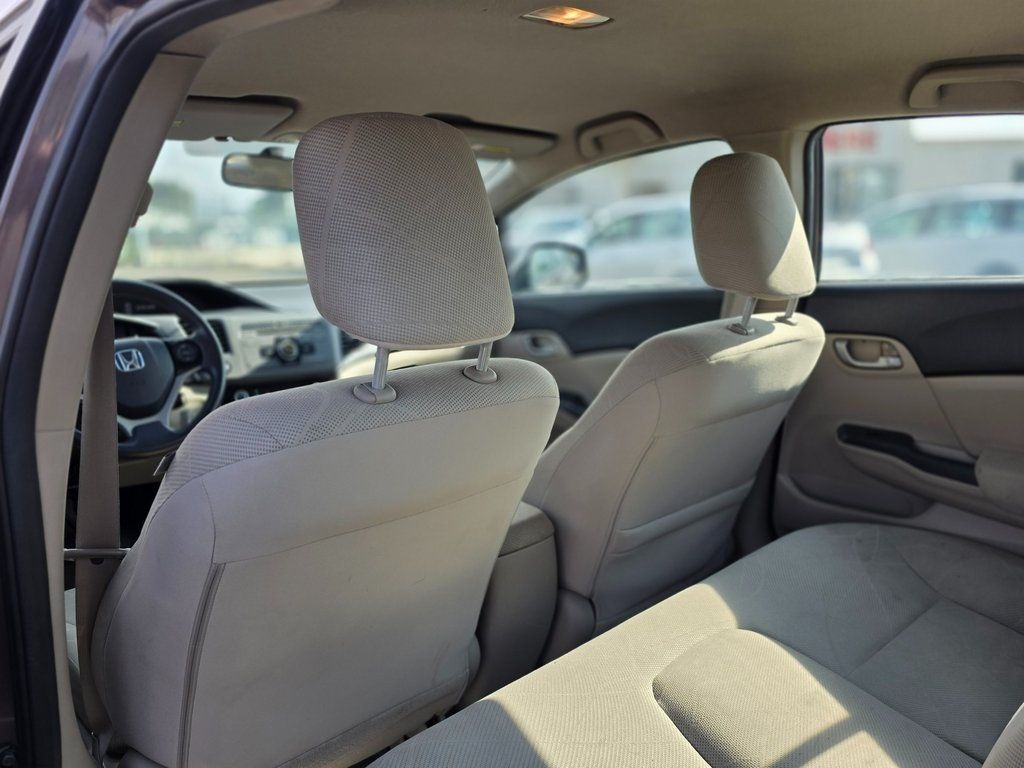 2012 Honda Civic Sedan 4dr Automatic LX - 22975147 - 16