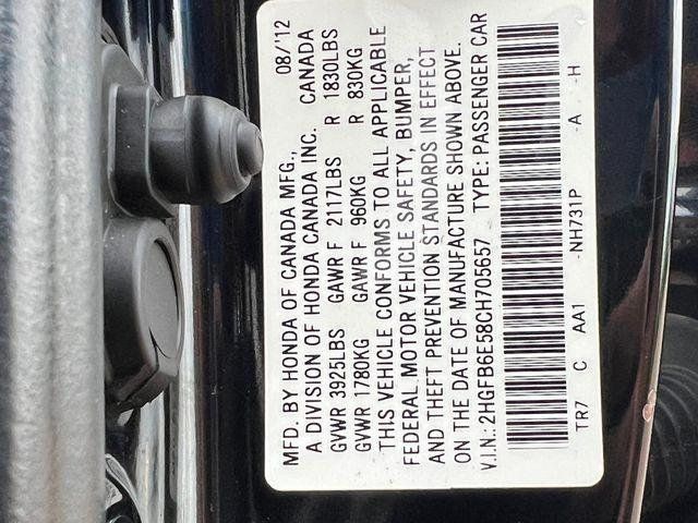 2012 Honda Civic Sedan 4dr Manual Si w/Navi - 22402212 - 36