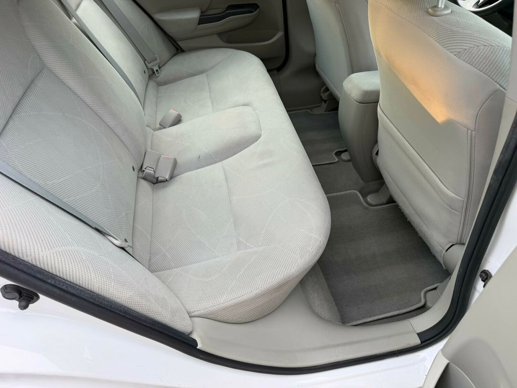 2012 Honda Civic Sedan Automatic, LX, Taffeta White, Stone Interior - 23028193 - 19