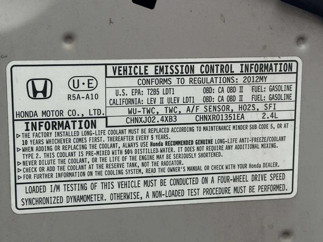 2012 Honda CR-V EX L AWD 4dr SUV - 22935111 - 33