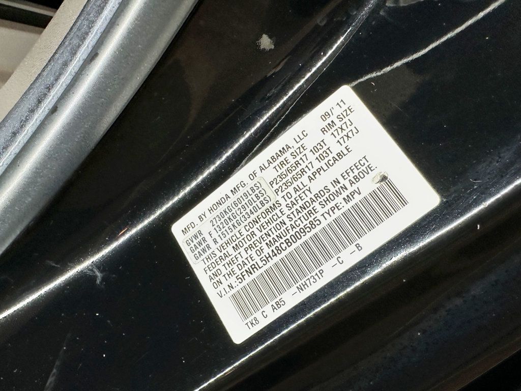 2012 Honda Odyssey 5dr EX - 23057901 - 42