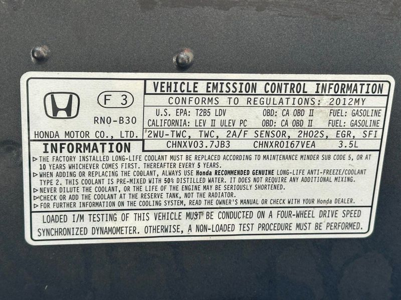 2012 Honda Pilot 4WD 4dr EX-L w/RES - 22895276 - 37