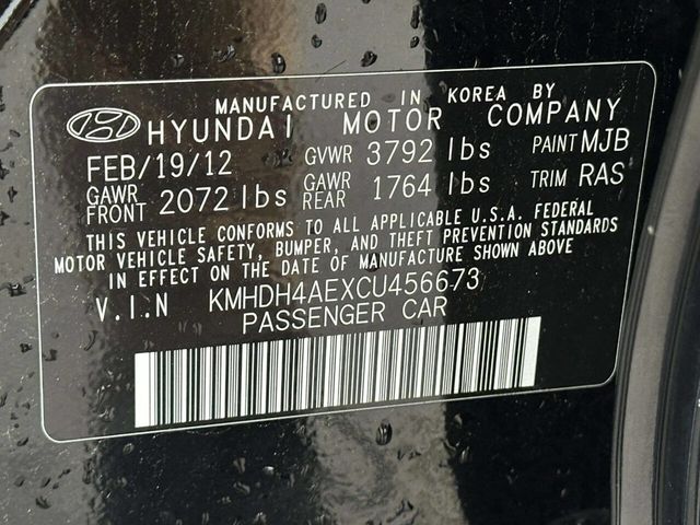 2012 Hyundai Elantra 4dr Sedan Automatic GLS - 22949715 - 11