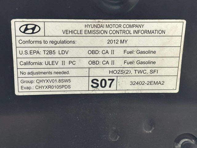 2012 Hyundai Elantra 4dr Sedan Automatic GLS - 22949715 - 25