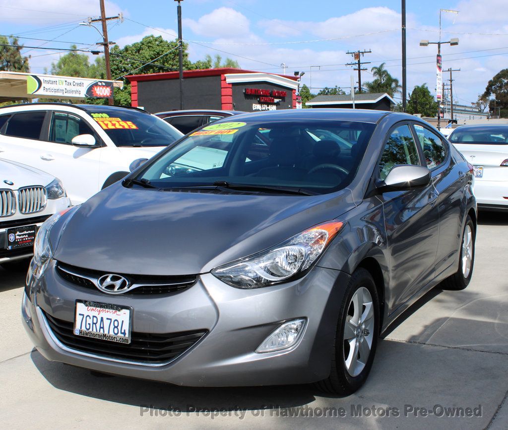 2012 Hyundai Elantra 4dr Sedan Automatic GLS PZEV - 22924733 - 16