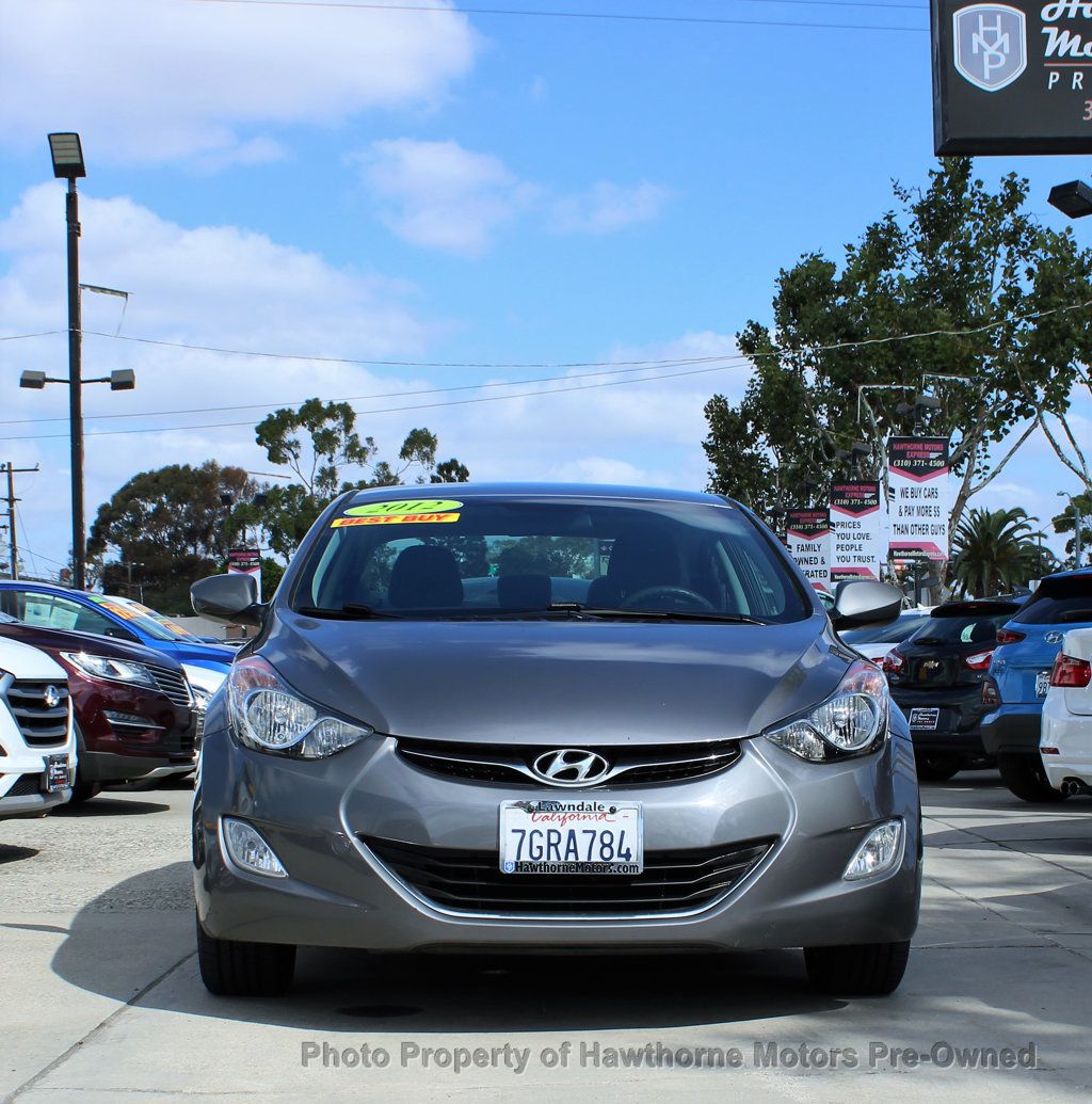 2012 Hyundai Elantra 4dr Sedan Automatic GLS PZEV - 22924733 - 2