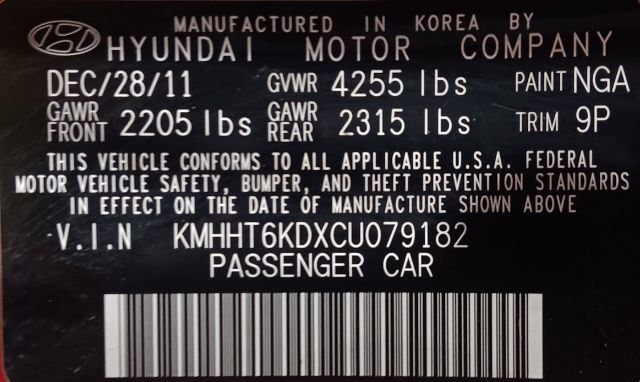 2012 Hyundai Genesis Coupe 1 - 22945059 - 4