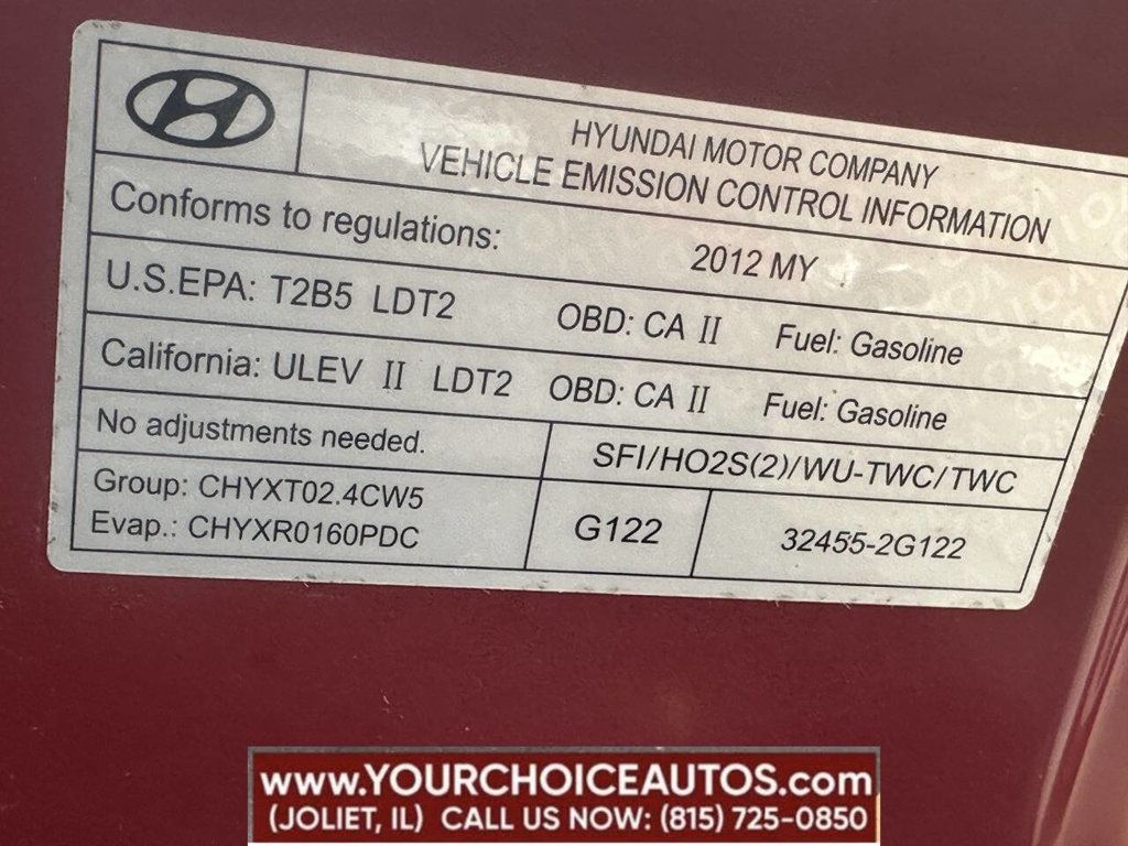 2012 Hyundai Santa Fe FWD 4dr I4 GLS - 22788417 - 27