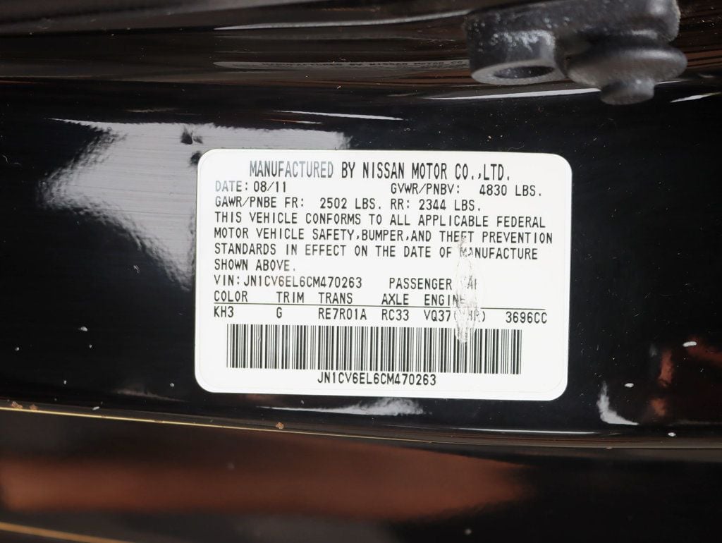 2012 INFINITI G37 Coupe 2dr x AWD - 22867792 - 26