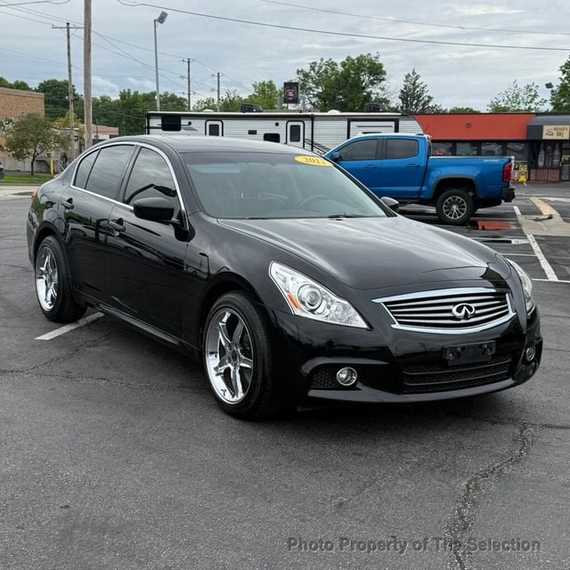 2012 INFINITI G37 Sedan 4DR X 4WD W/PREMIUM, NAVIGATION & SPORT PACKAGES - 23021582 - 1