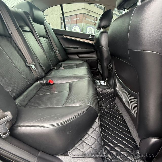 2012 INFINITI G37 Sedan 4DR X 4WD W/PREMIUM, NAVIGATION & SPORT PACKAGES - 23021582 - 40
