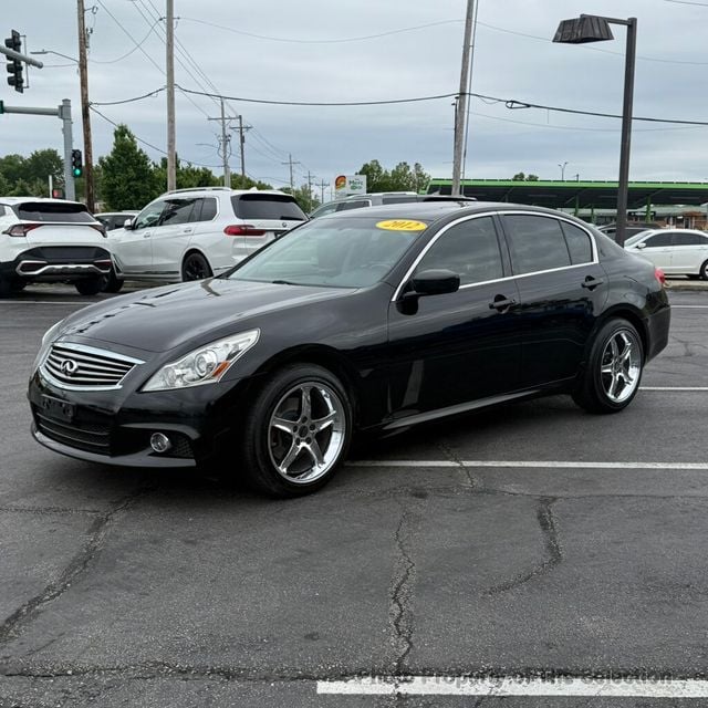 2012 INFINITI G37 Sedan 4DR X 4WD W/PREMIUM, NAVIGATION & SPORT PACKAGES - 23021582 - 6