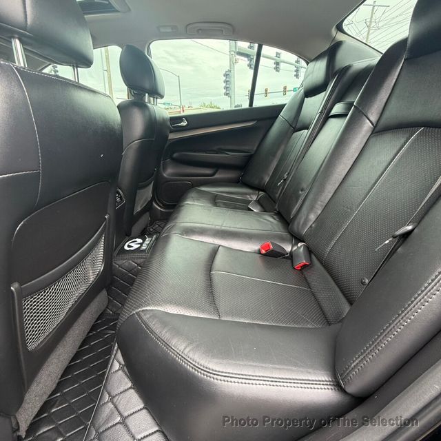 2012 INFINITI G37 Sedan 4DR X 4WD W/PREMIU, NAVIGATION & SPORT PACKAGES - 23021582 - 38
