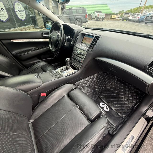 2012 INFINITI G37 Sedan 4DR X 4WD W/PREMIU, NAVIGATION & SPORT PACKAGES - 23021582 - 42